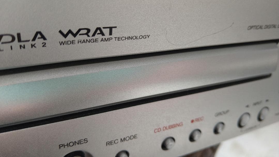 ONKYO FR-7GX （CD/MD チューナーアンプ）動作品