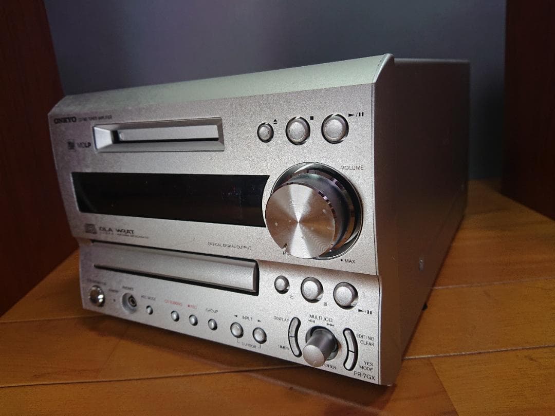 ONKYO FR-7GX （CD/MD チューナーアンプ）動作品