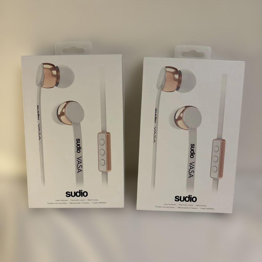 Sudio Vasa ホワイト・ローズゴールド　2点セット