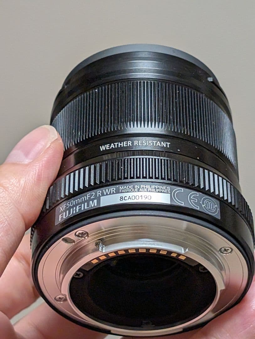 FUJIFILM FUJINON XF50mmF2 R WR 富士フイルム