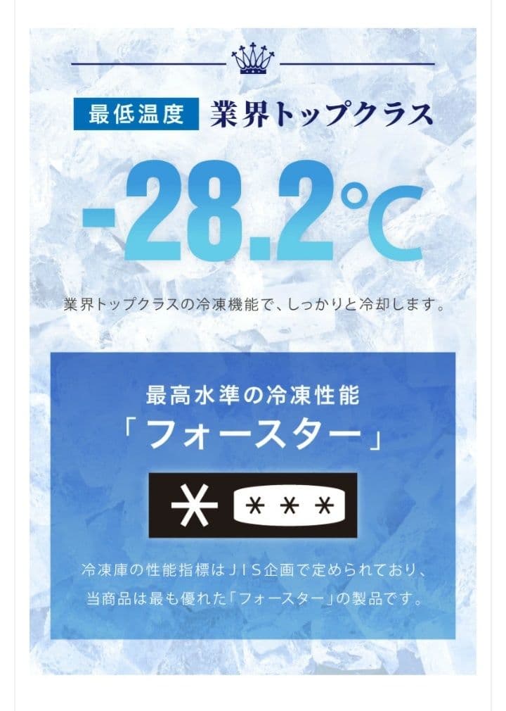 Simplus 冷凍庫 (冷蔵庫) 上開き 庫内容量66L 2024年製