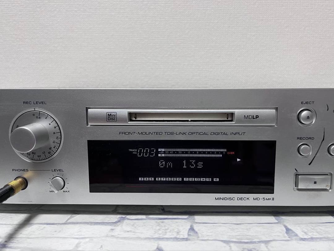 ①おまけ付き　稼働品　TEAC MDレコーダー　MD-5MKⅡ