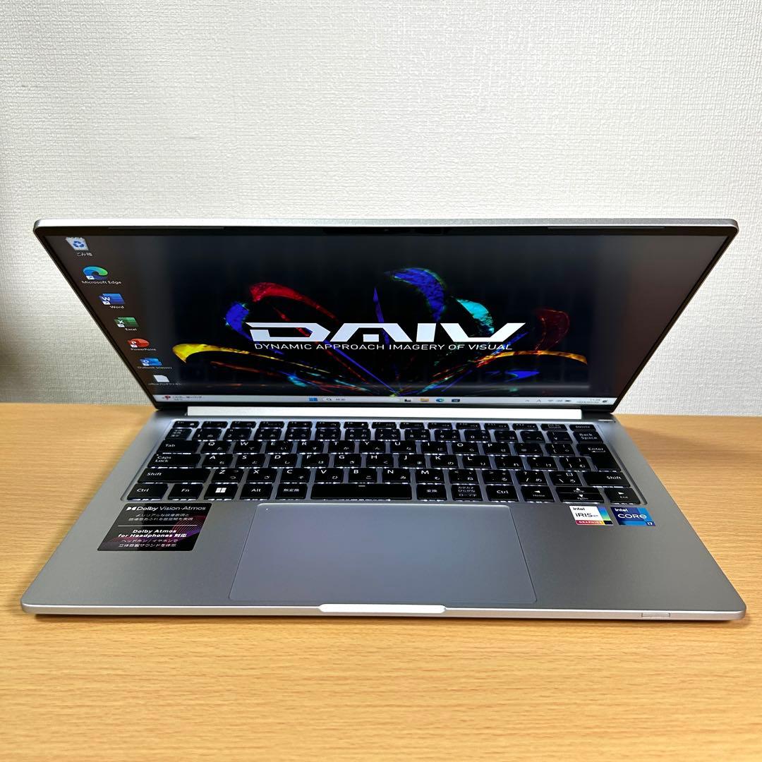 DAIV Z4 i7 32GB 14インチ 第13世代 mouse Office