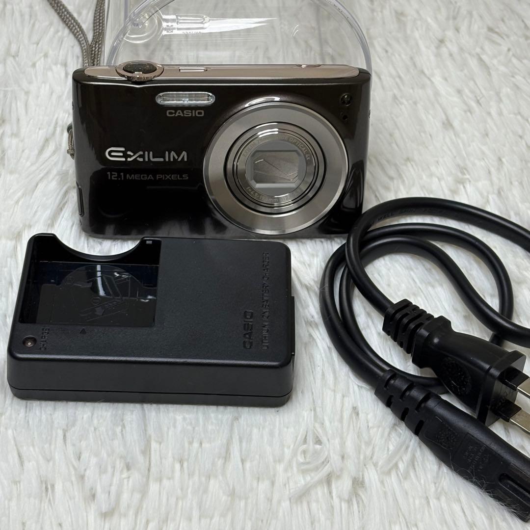 CASIO カメラ　EX-Z400 充電器　ブラック コンデジ　動作品