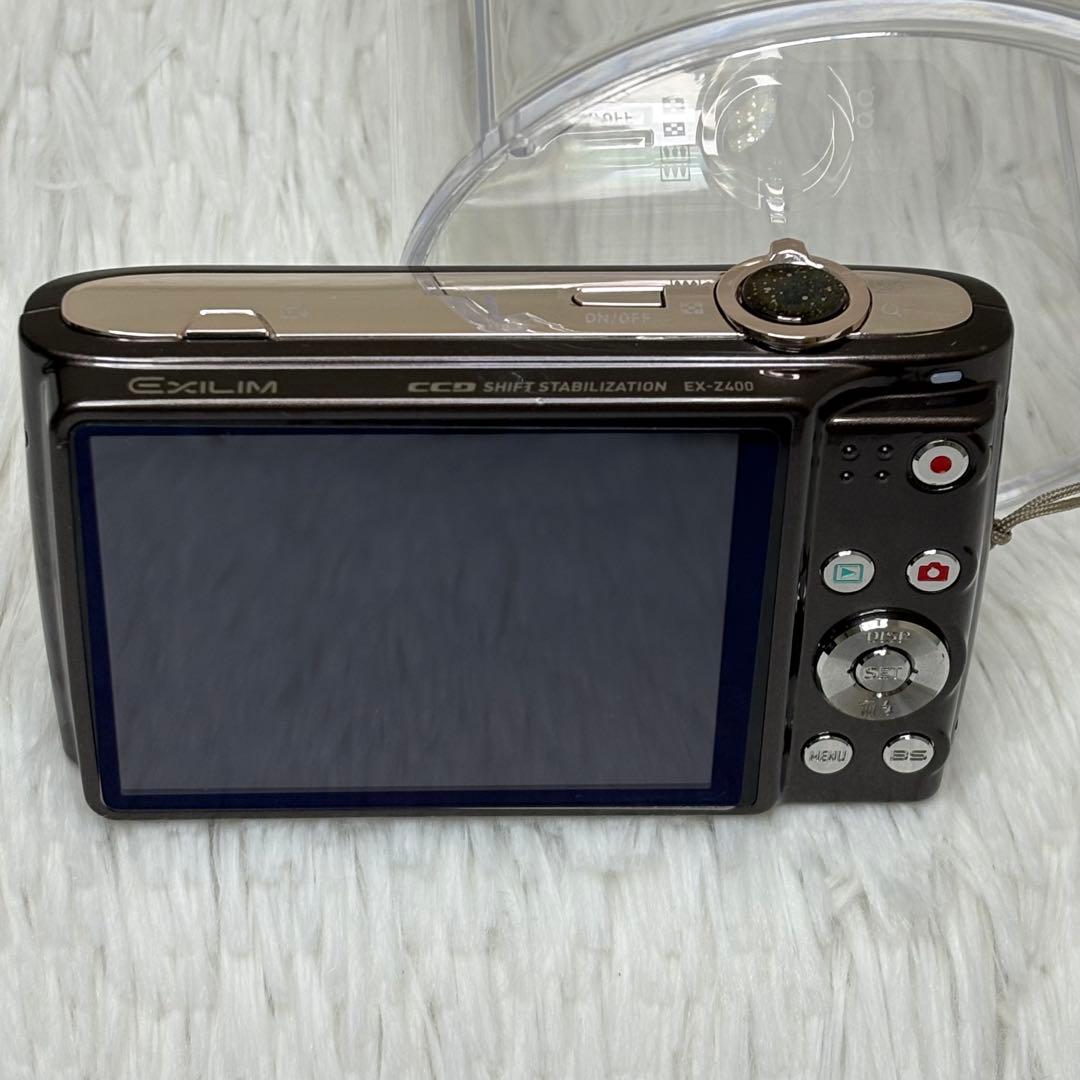 CASIO カメラ　EX-Z400 充電器　ブラック コンデジ　動作品