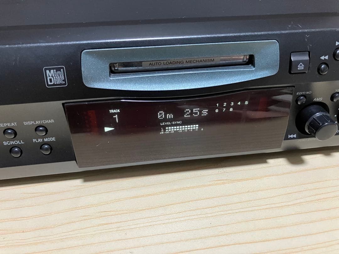 SONY ソニー　MDデッキ　MDS-S39 メンテナンス済