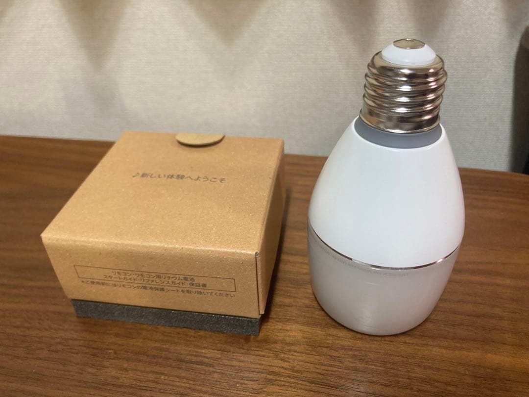 新品 SONY LED Bulb Speaker（LSPX-103E26）
