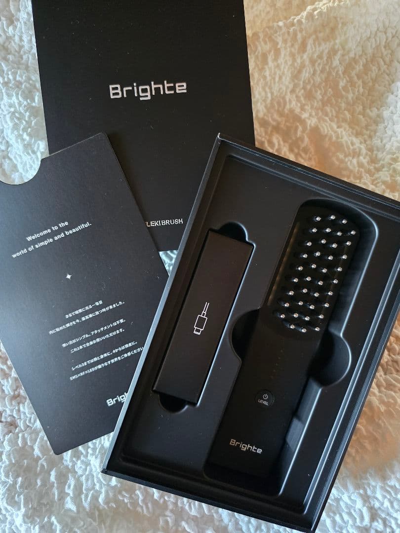 Brighte ELEKI BRUSH ブライト エレキブラシ 化粧水付き