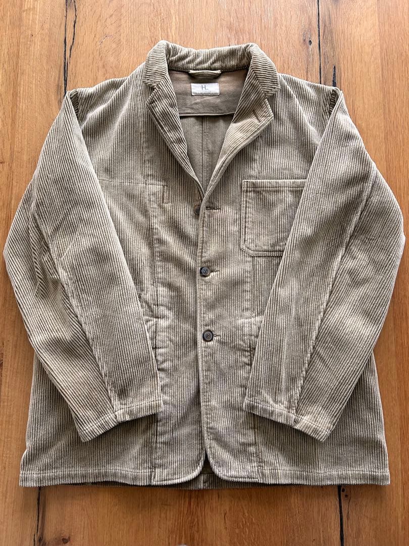 HERILL ベージュ コーデュロイジャケット L