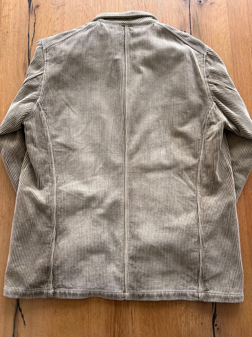 HERILL ベージュ コーデュロイジャケット L