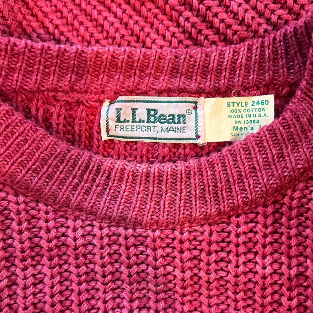 LLbean コットンニット