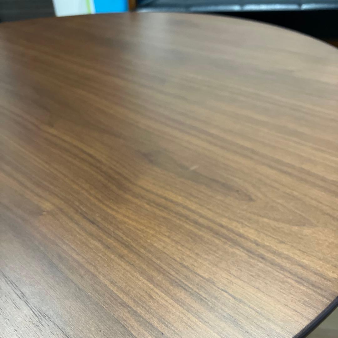 家具調こたつ　円形　105サイズ　ブラウン