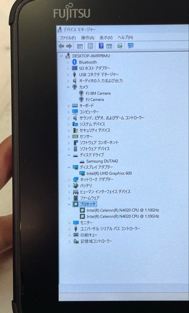 ARROWS Tab Q5010/DB SSD128 ペン付 美品　 #D