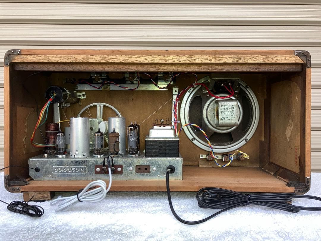 保証1カ月ナショナル真空管ラジオ マジックスーパーBL-280後期型　完全動作品