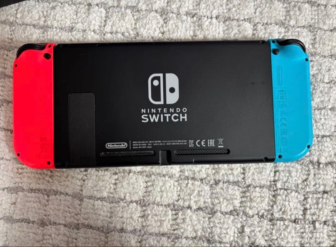 Nintendo Switch 本体 赤/青 Joy-Con スプラトゥーン付き