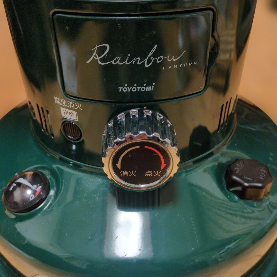 RAINBOW TOYOTOMI 石油ストーブ RL-251 グリーン