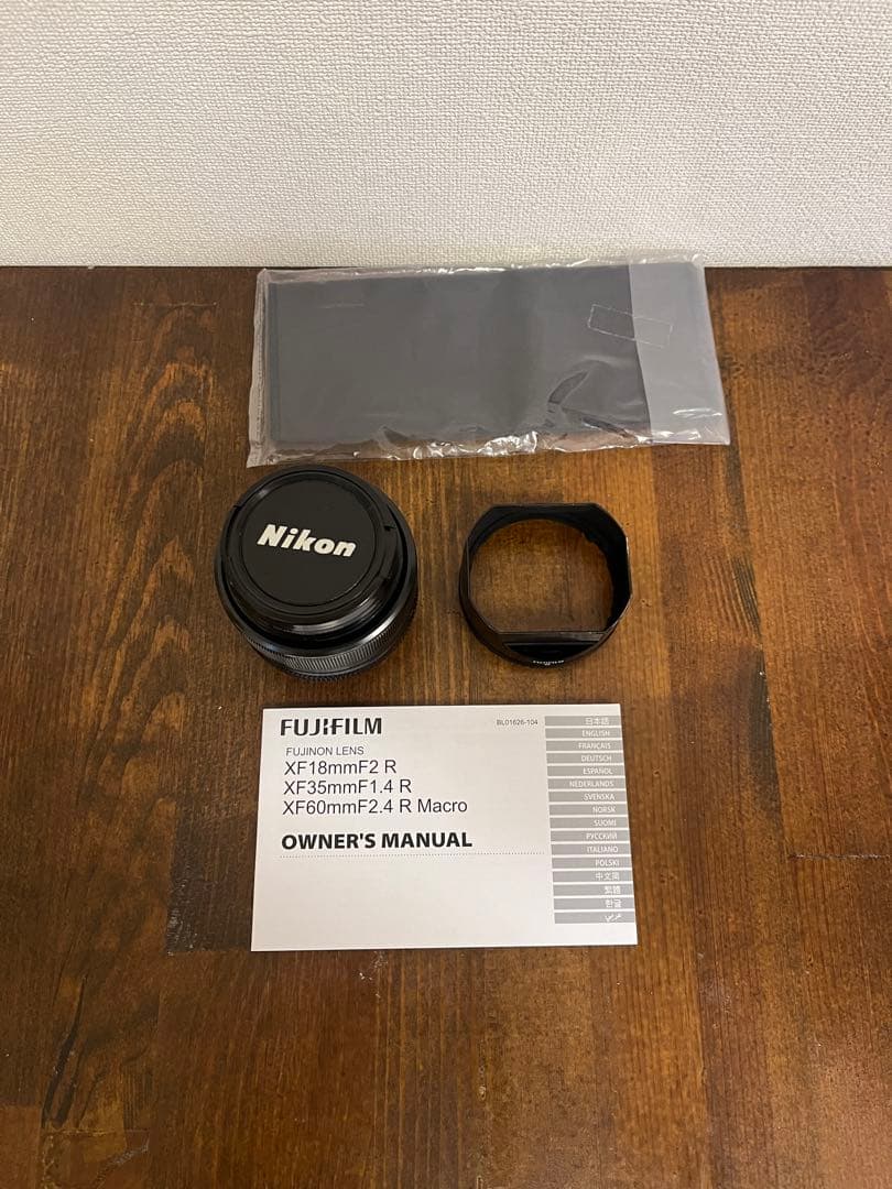 【美品】富士フイルム FUJINON XF35mmF1.4 R