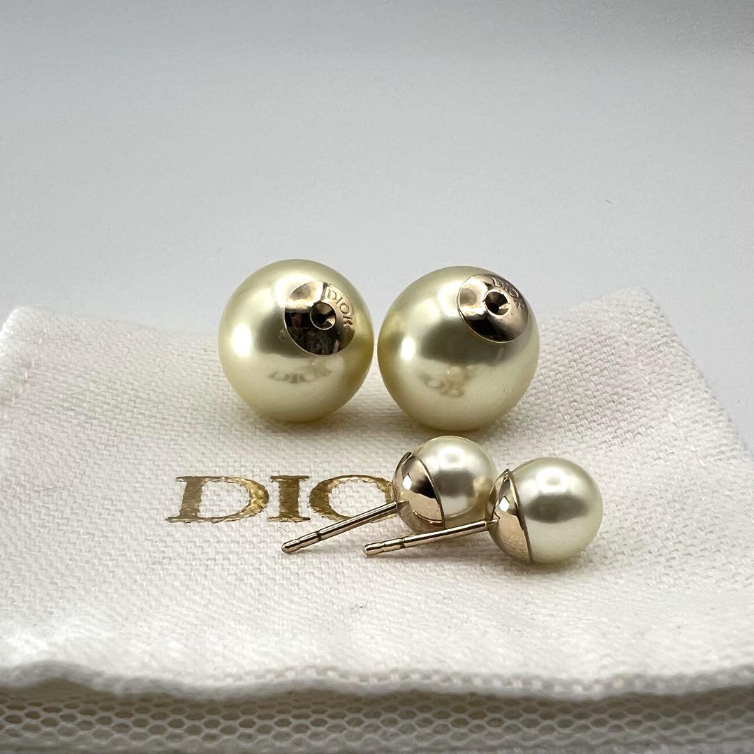 【美品】✨Dior Tribales ディオール トライバル ピアス パール✨