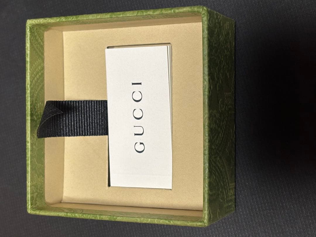 GUCCI シルバー GGロゴリング