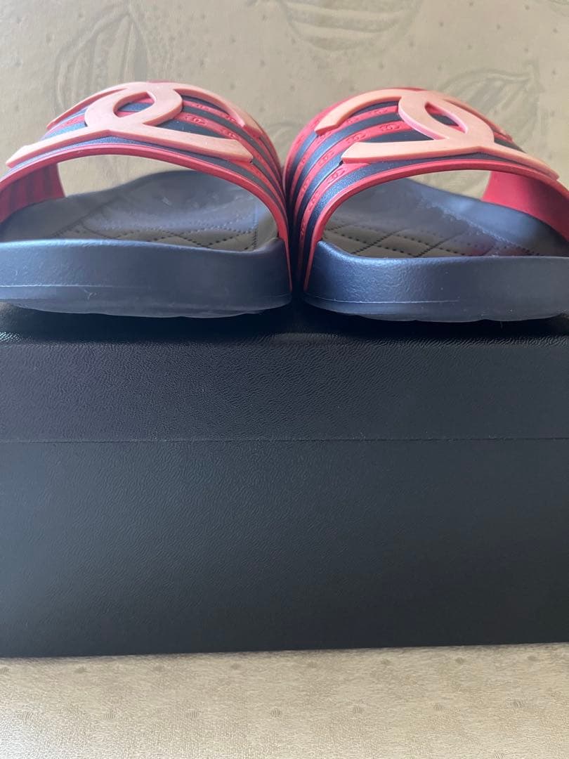 CHANEL シャネル ビーチサンダル 37