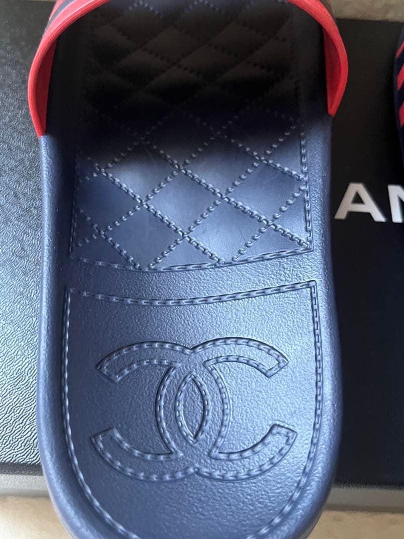 CHANEL シャネル ビーチサンダル 37