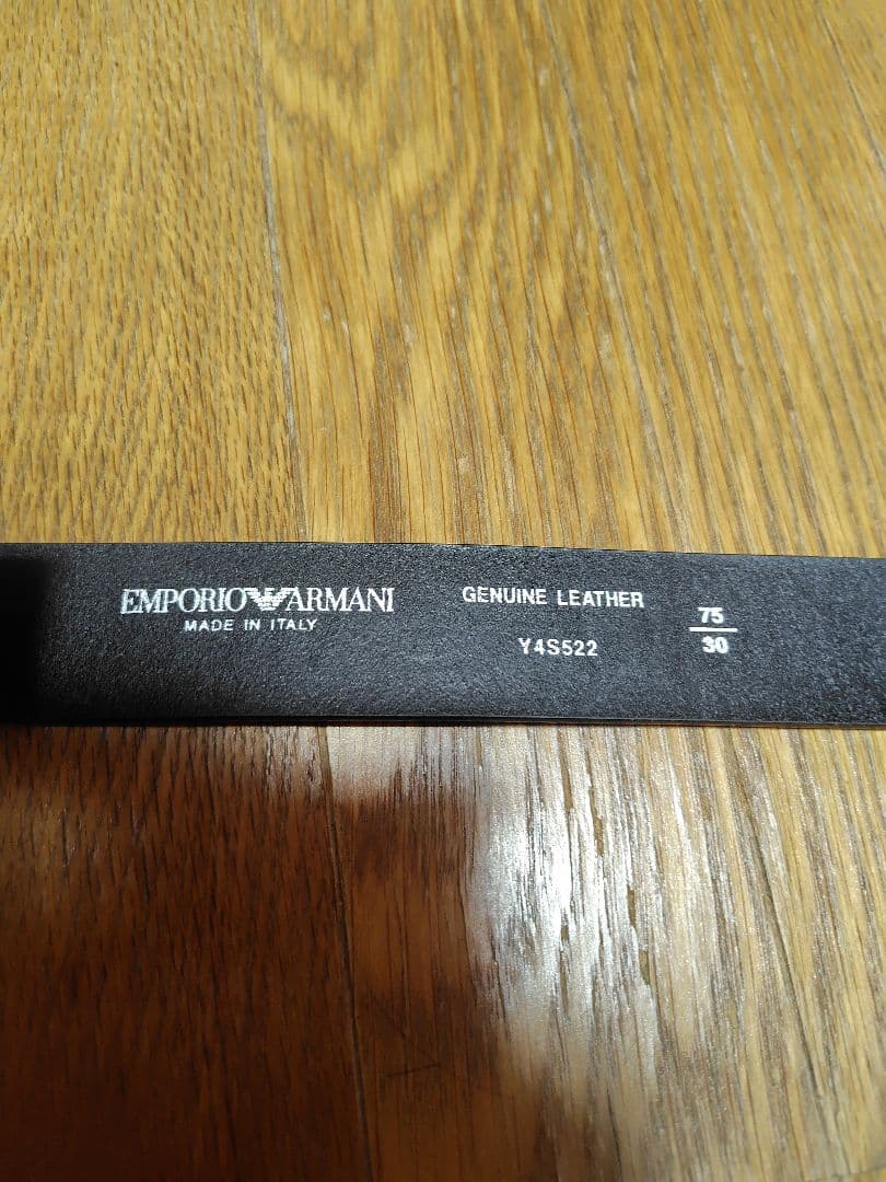 新品・未使用　EMPORIO ARMANI　レザーベルト