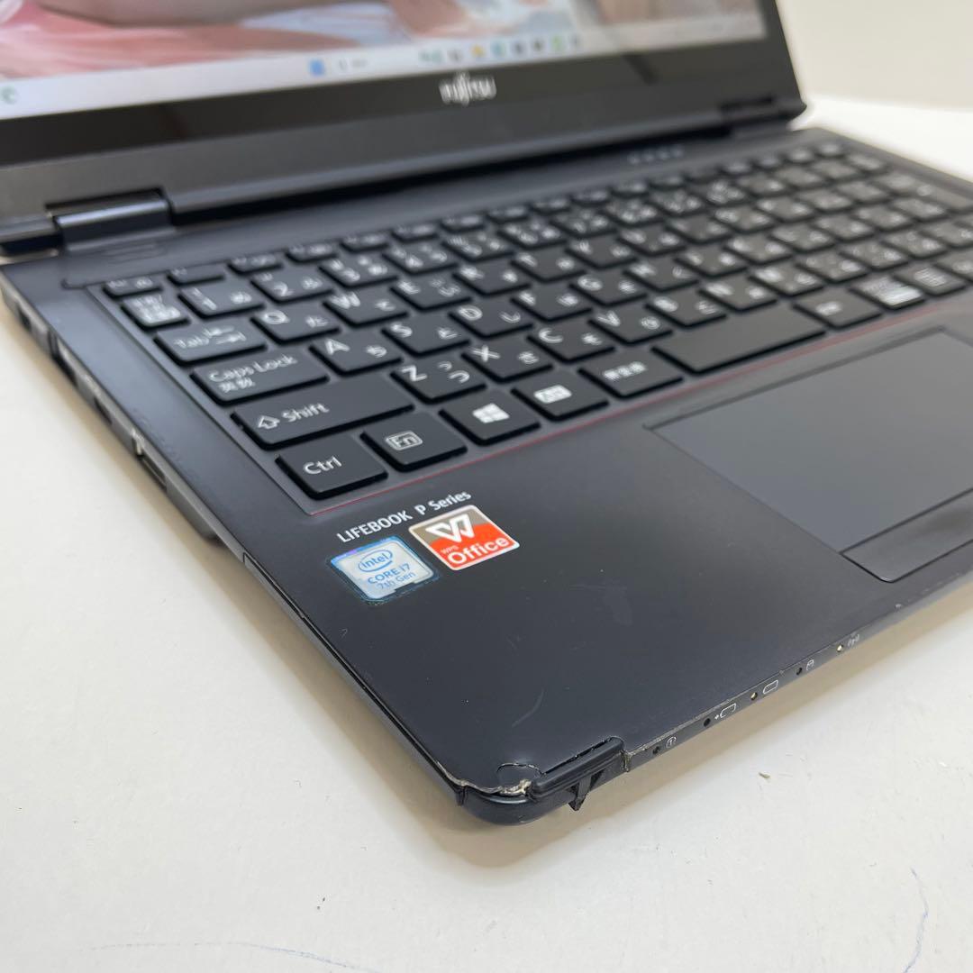 #862 富士通 P727/R i7-7500U 8Gb SSD256Gb