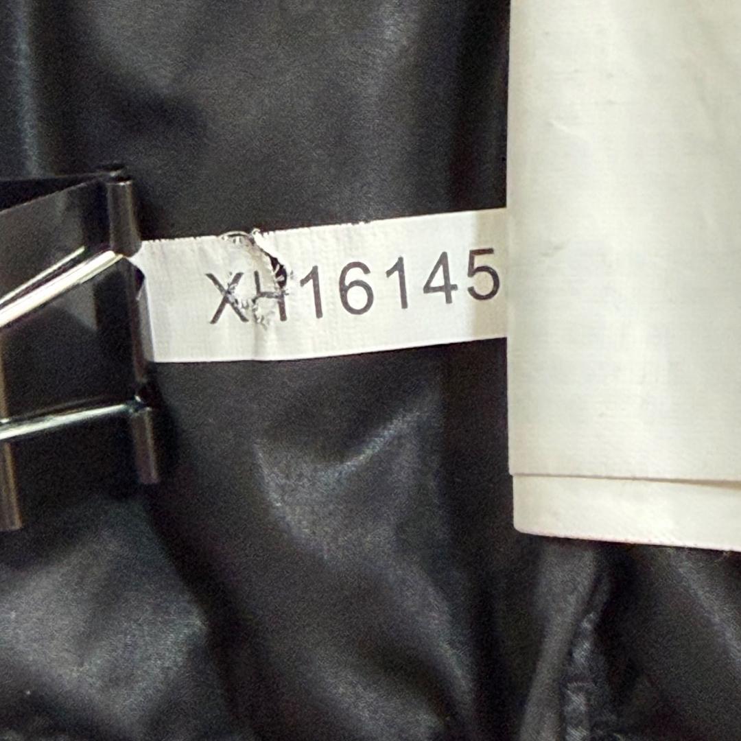 17125✨レッドヴァレンティノ 38 M リボン ダウンジャケット ブラック