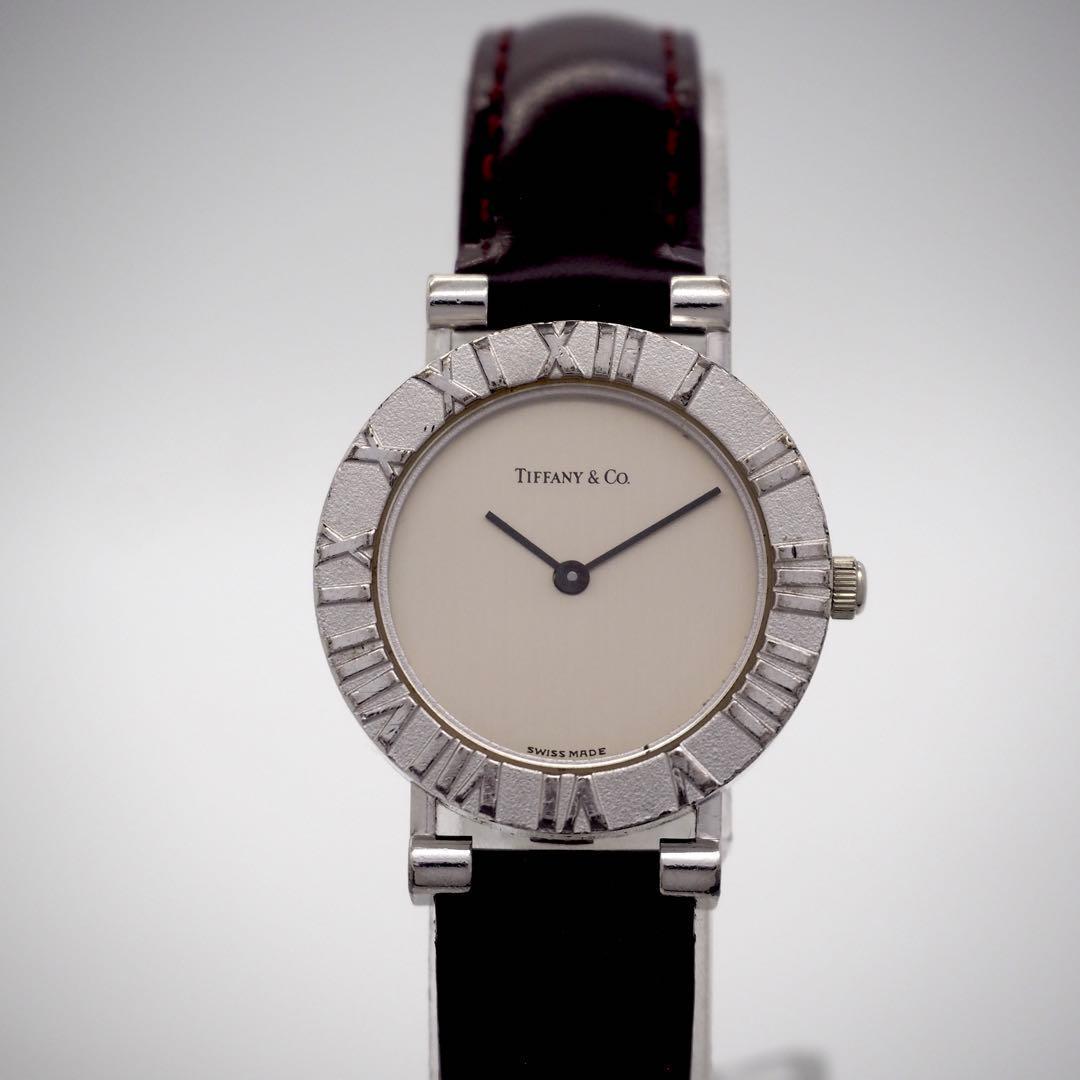 36 稼働　ティファニー　時計　アトラス SV925 レディース シルバー925