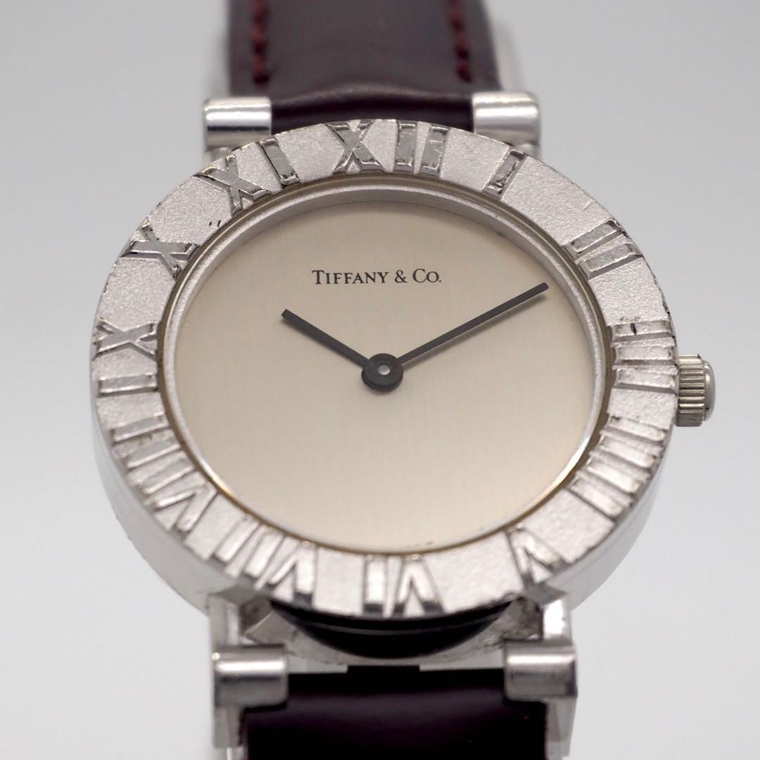 36 稼働　ティファニー　時計　アトラス SV925 レディース シルバー925