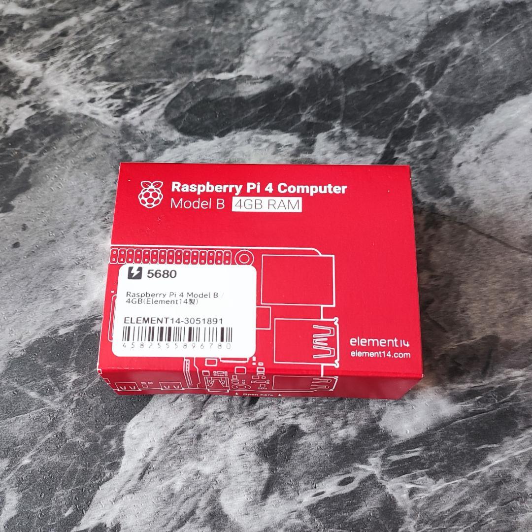 ミニPC Raspberry Pi 4B 4GB