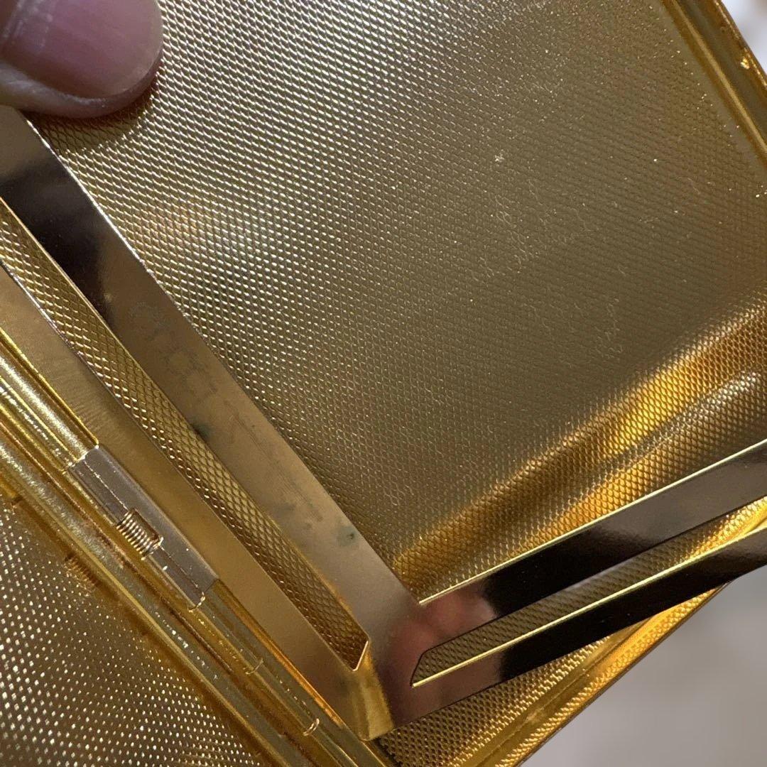 Pins3211オールドグッチ　シガレットケース　名刺入れ　シェリーライン