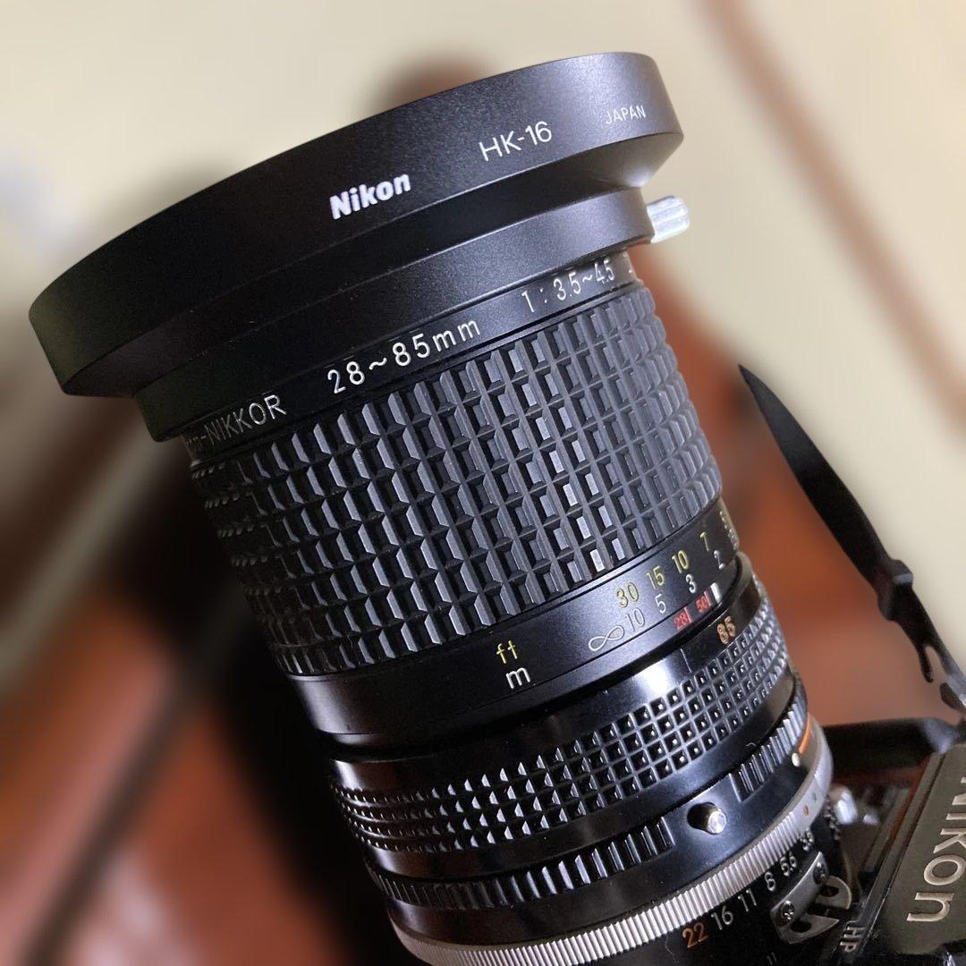 Nikon F3 HP Zoom NIKKOR 28-85mmレンズセット