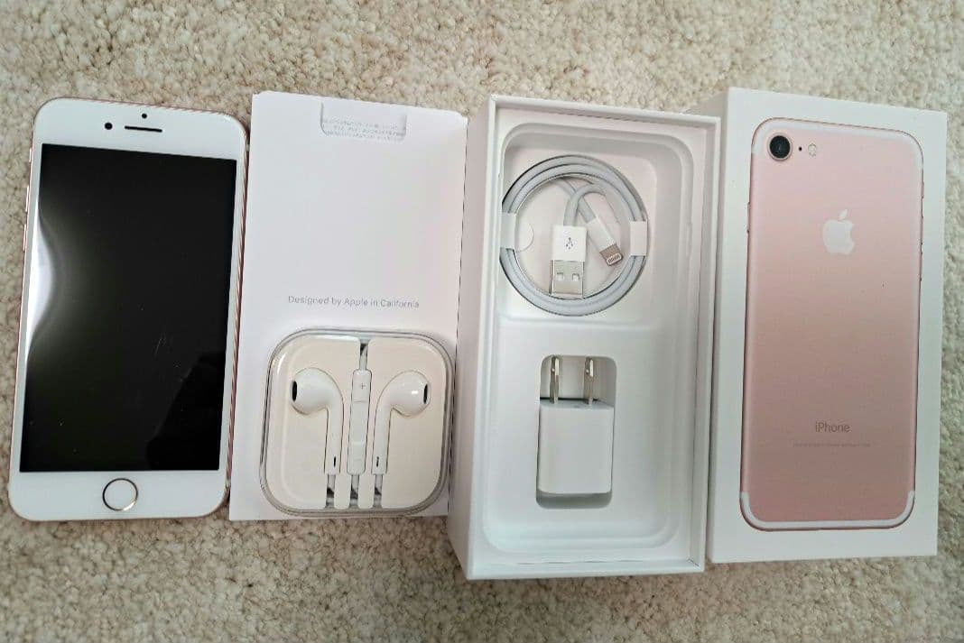 Apple iPhone 7 ローズゴールド 本体128GB au