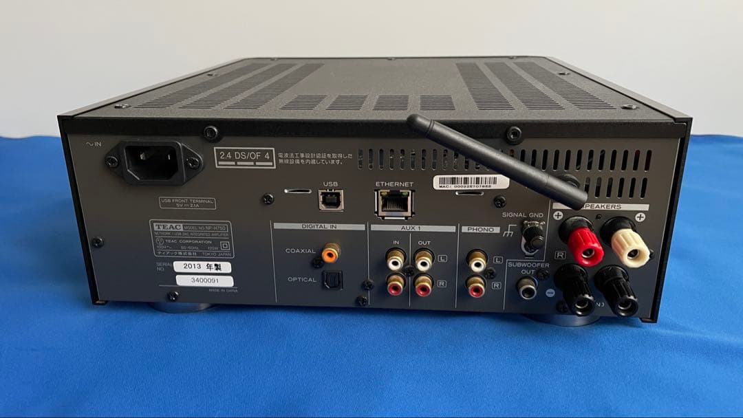 TEAC NP-H750 ネットワーク対応プリメインアンプ