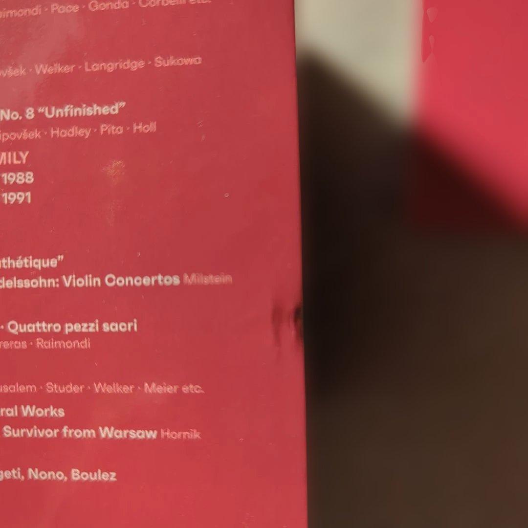 クラウディオ・アバド　ウィーン・フィル～ドイツ・グラモフォン録音全集（58CD）