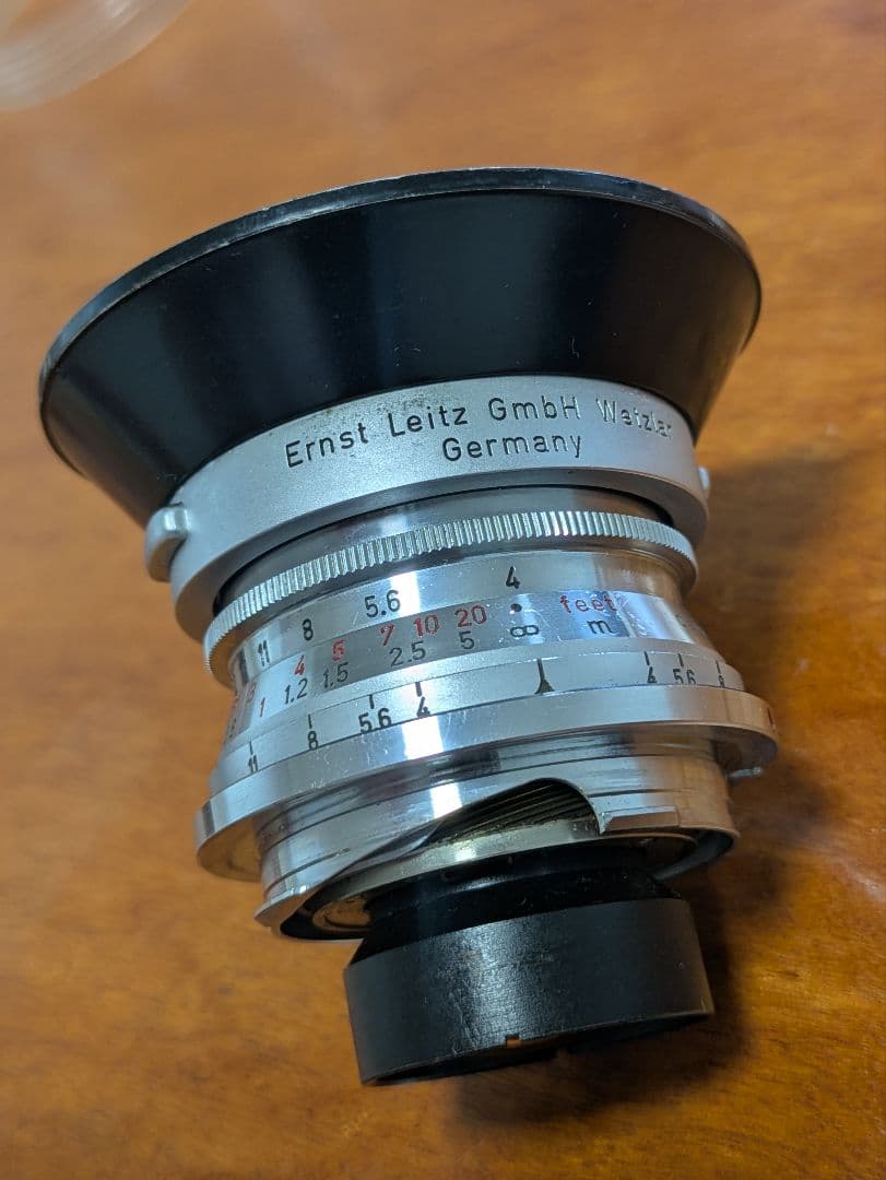 Leica スーパーアンギュロン21mm F4 オリジナルフード付き