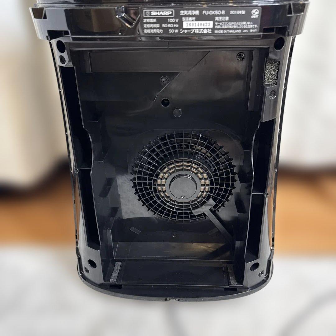 美品　SHARP FU-GK50-B（蚊取空清）ブラック