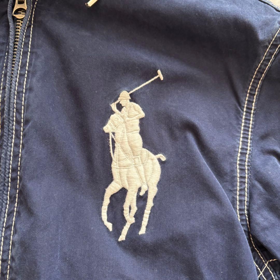 【人気】POLO ラルフローレン ビッグポニー フードドリズラージャケット XS