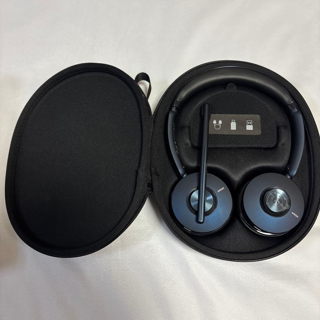 ほぼ新品！Anker PowerConf H700 ワイヤレスヘッドセット