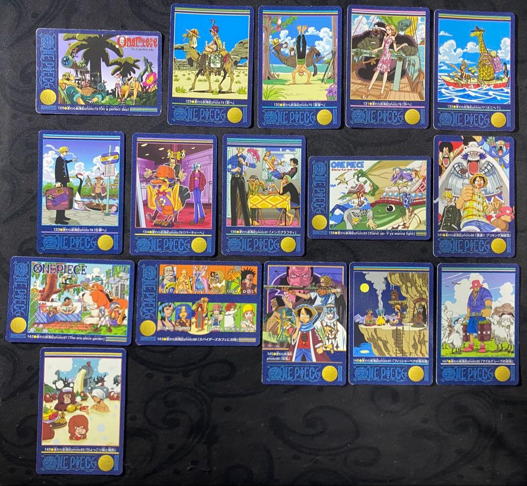 ONE PIECE ワンピースビジュアルアドベンチャー 16枚セット
