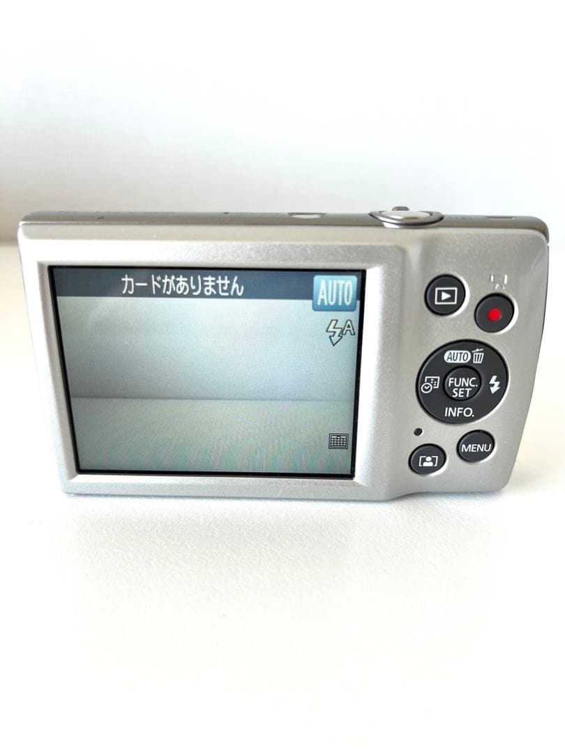 【美品】Canon IXY 200 シルバー キャノン デジカメ コンデジ