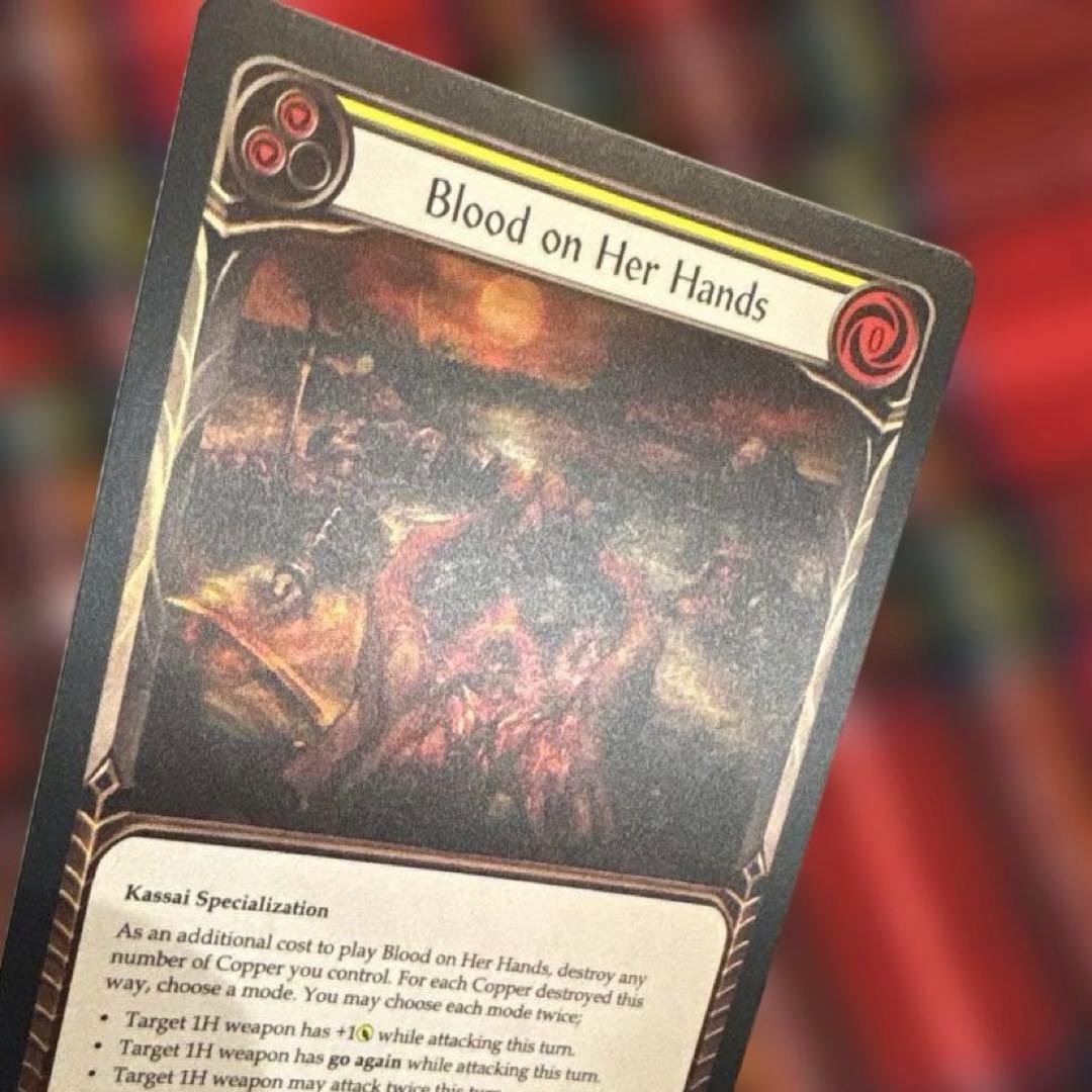 【Fab】Blood on Her Hands RF 3枚セット