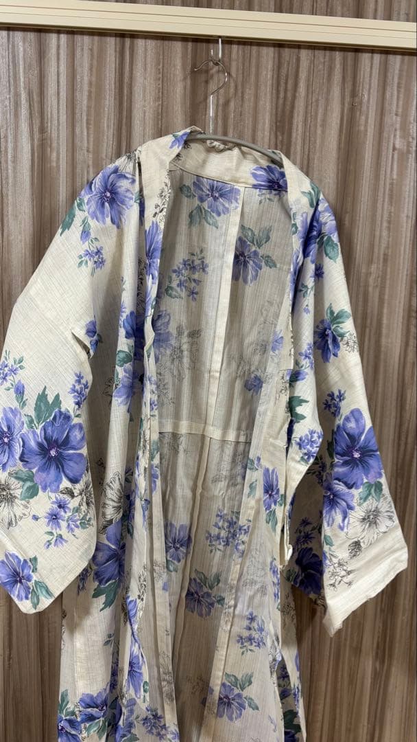 そ*様 Dita 浴衣 アンティークフラワー 水色