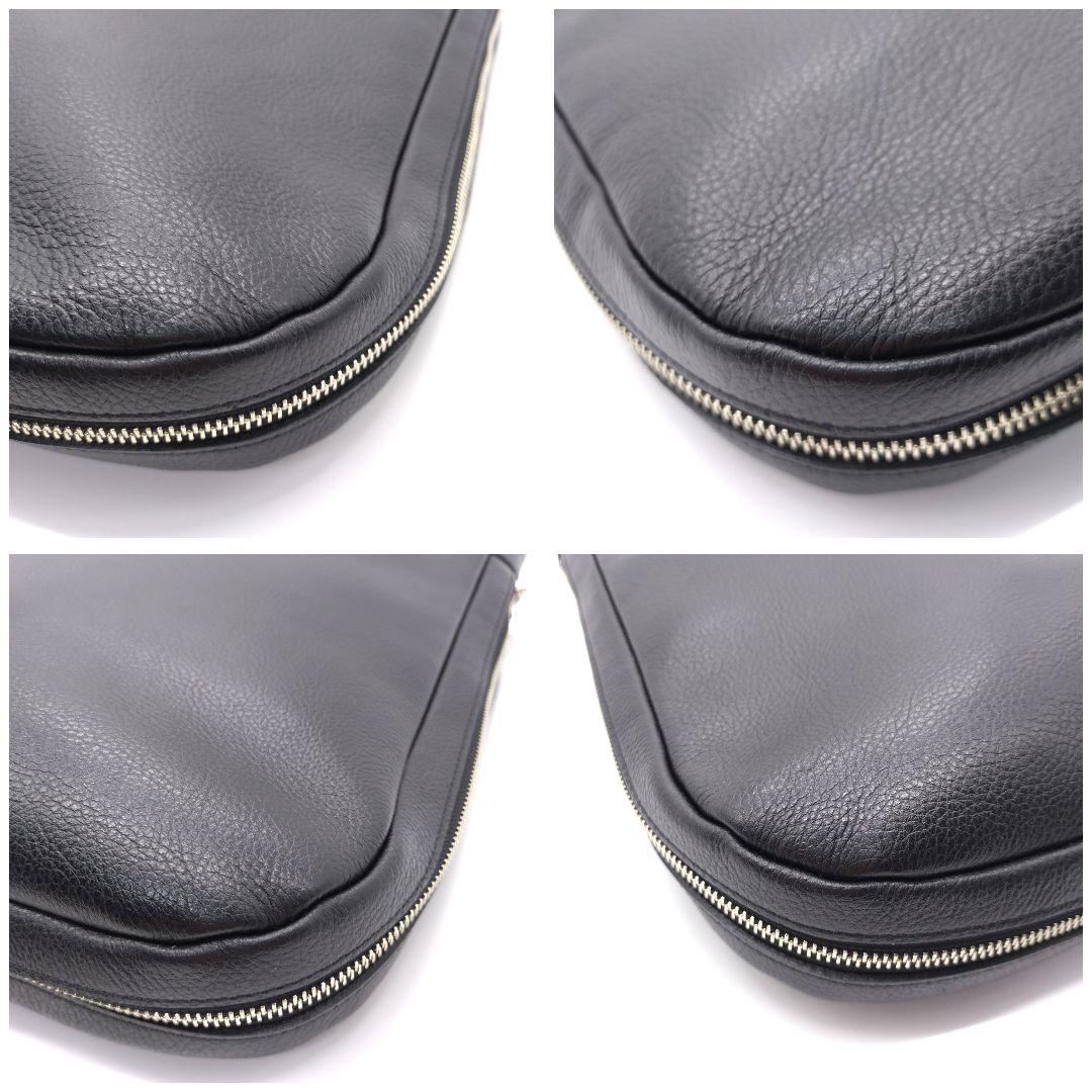 【極美品】サマンサキングズ レザー トートバッグ ショルダー メンズ ブラック