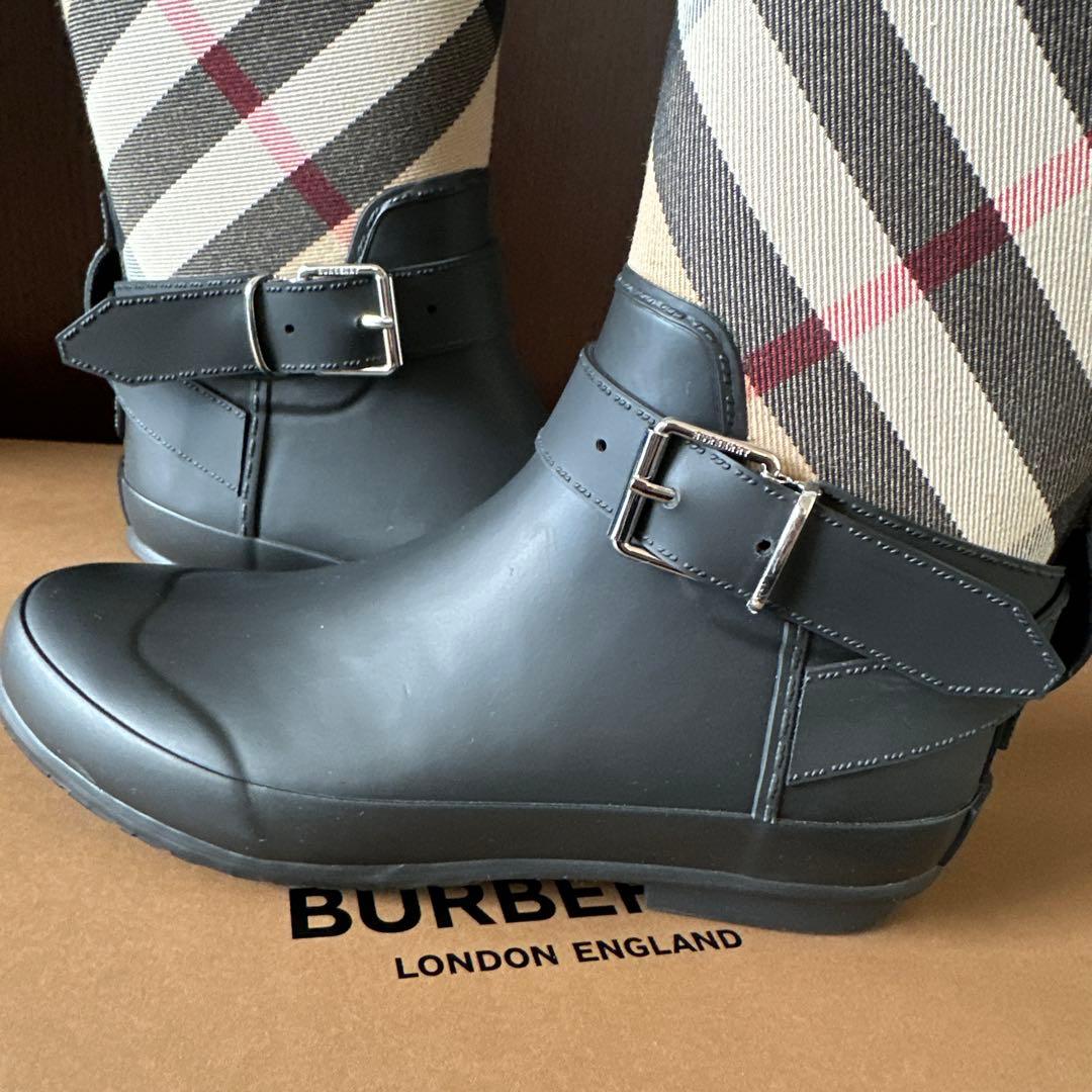 2日限定お値下げ　バーバリー　Burberry ブーツ　レインブーツ　35サイズ