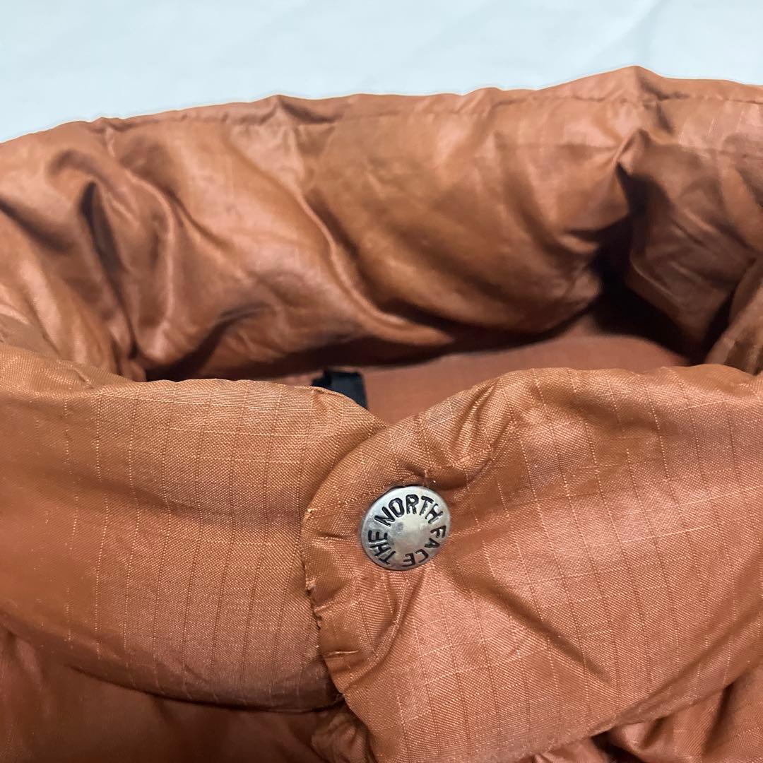 70s ノースフェイス 茶タグ ナイロン ダウンジャケット USA製 TALON