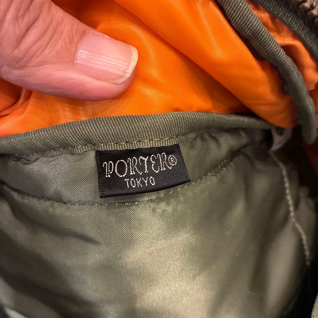 PORTER TANKER オリーブ ボディバッグ ウエストポーチ