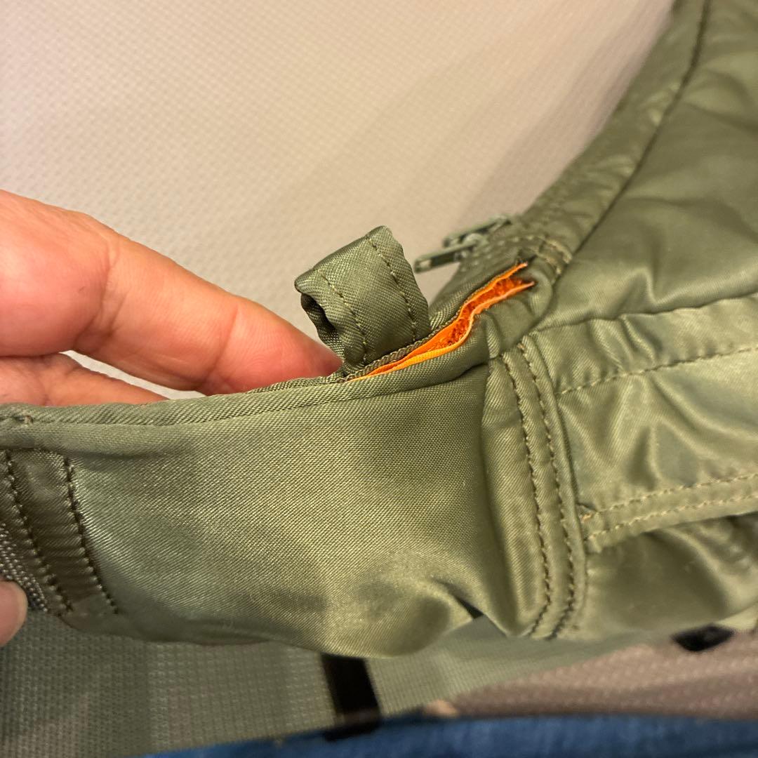 PORTER TANKER オリーブ ボディバッグ ウエストポーチ