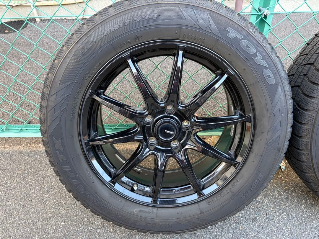 g-speed 17インチ スタッドレス・ホイールセット 225/60R17